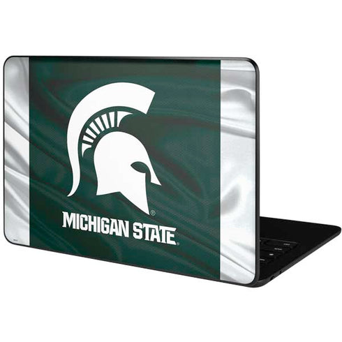 Michigan State University Away Grey Jersey Google Pixelbook Go Skin